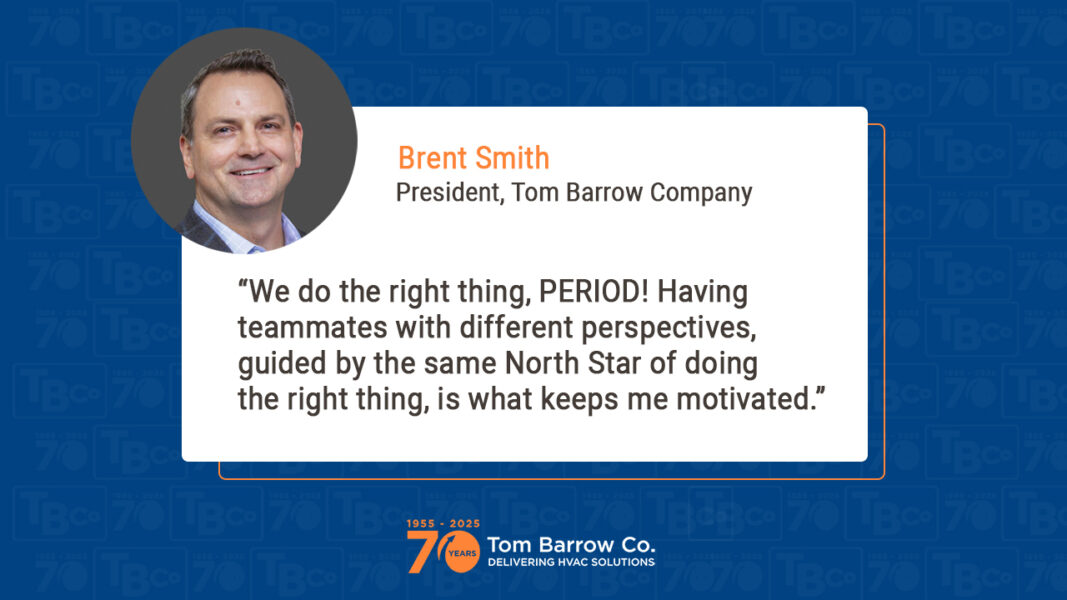 70th TM memories Brent Smith News