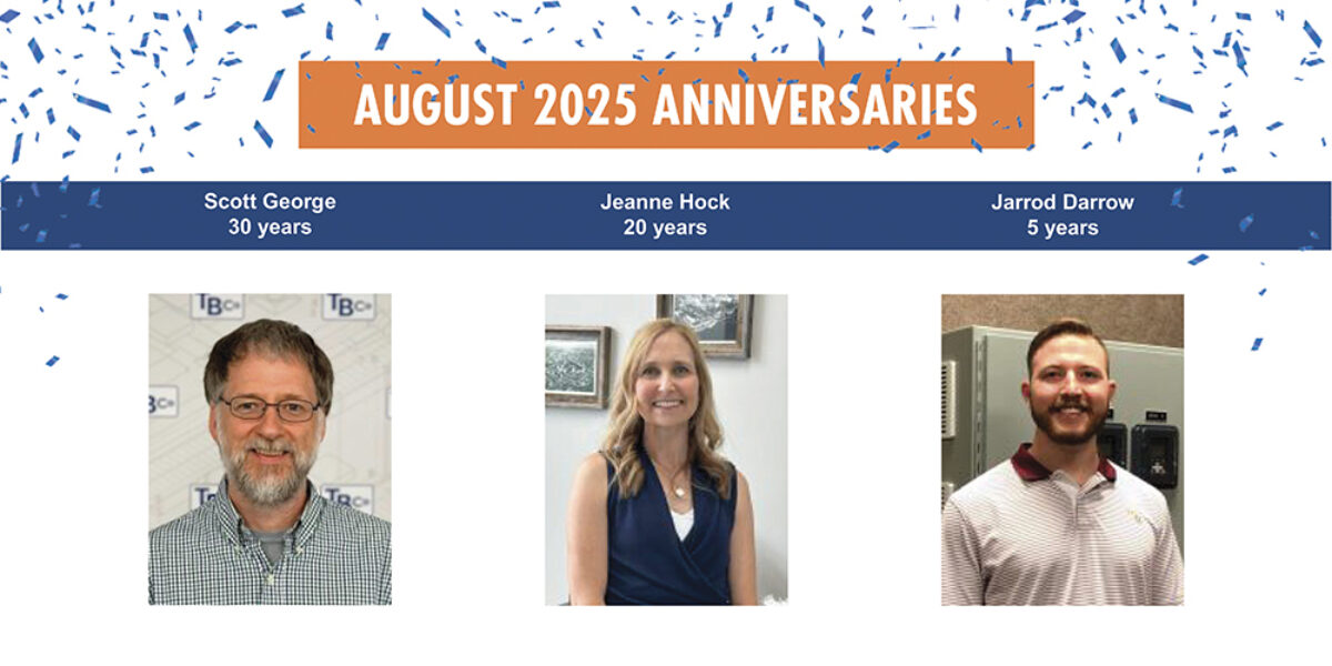 August 2025 Anniversaries