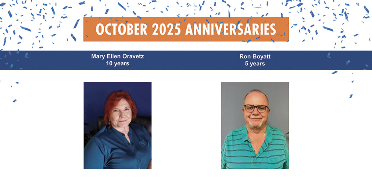 October 2025 Anniversaries
