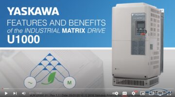 Yaskawa U1000 Features and Benefits Video